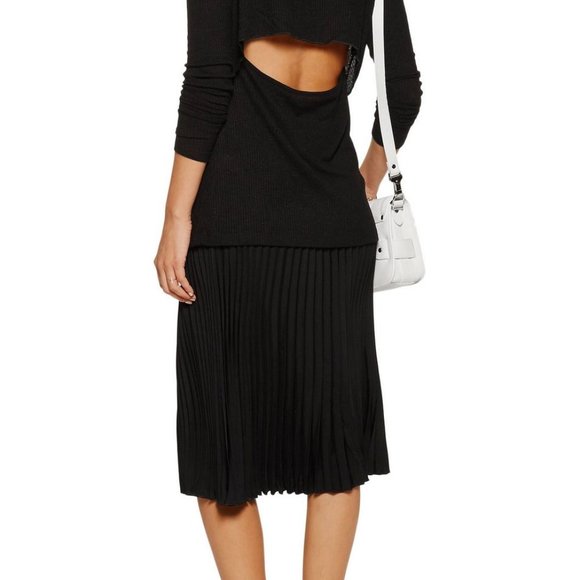 Rag & Bone Jones cutout ribbed stretch-jersey top - Picture 2 of 6